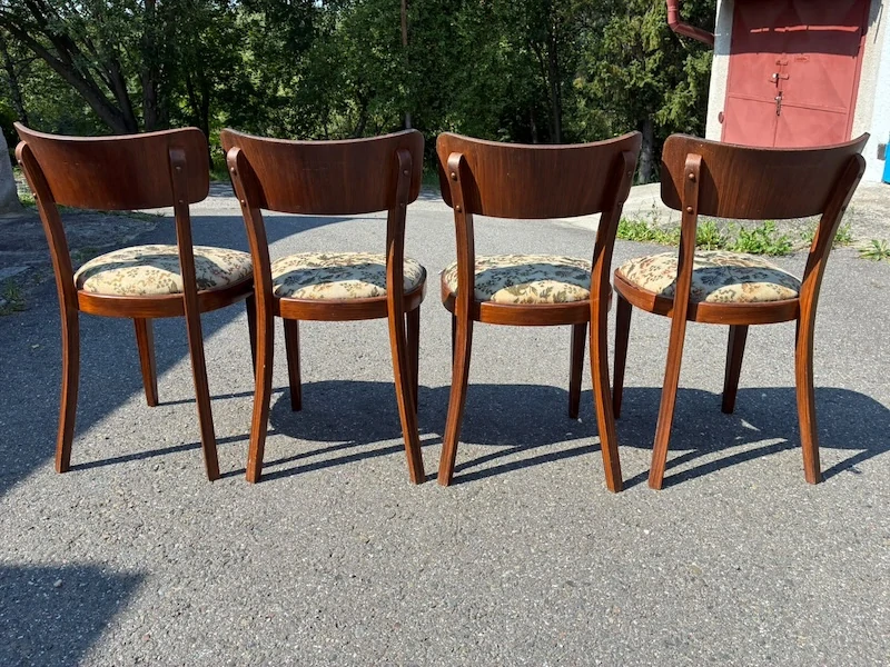 Retro židle TON k renovaci