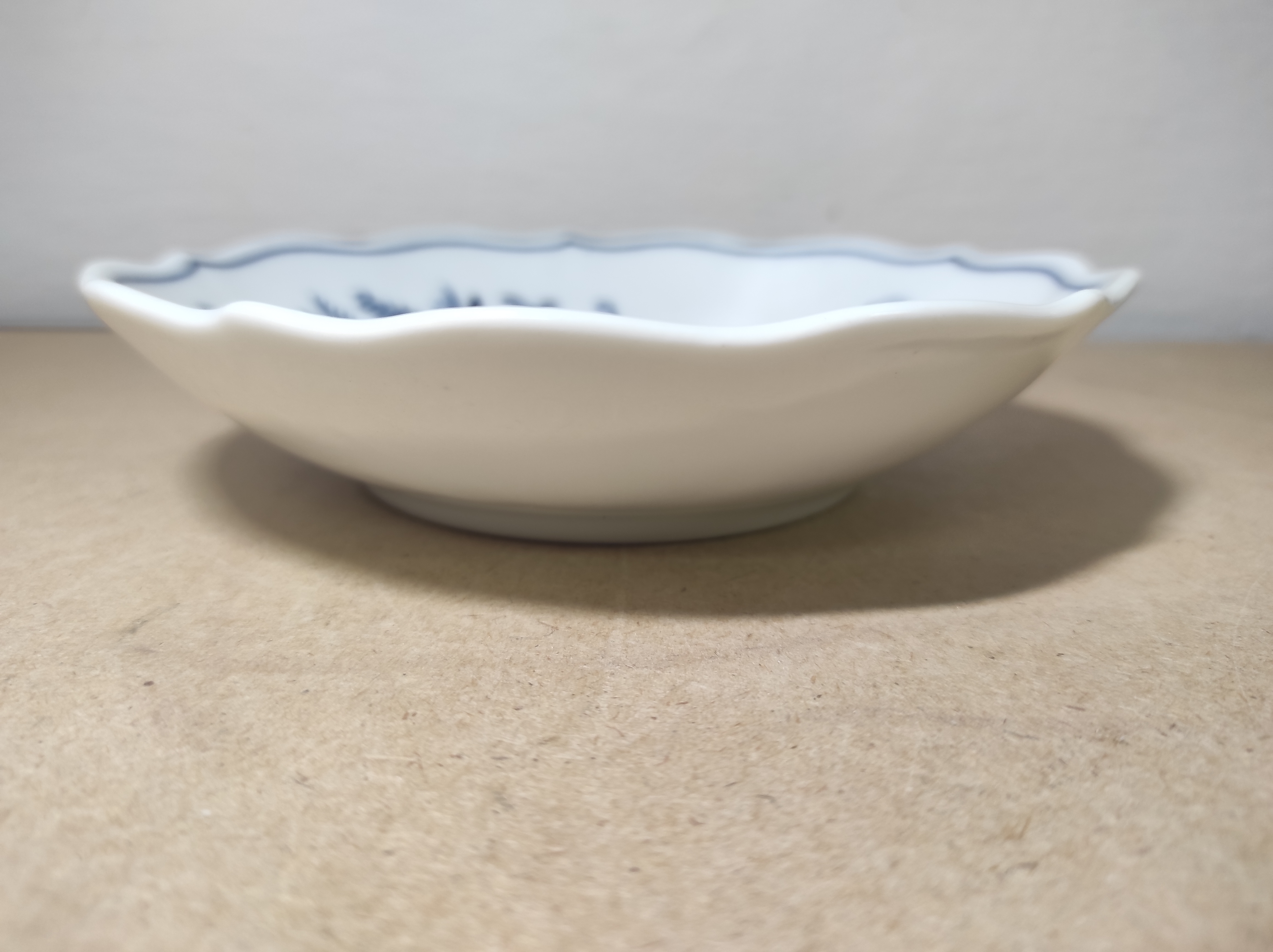 Podšálek cibulák, zn. Meissen