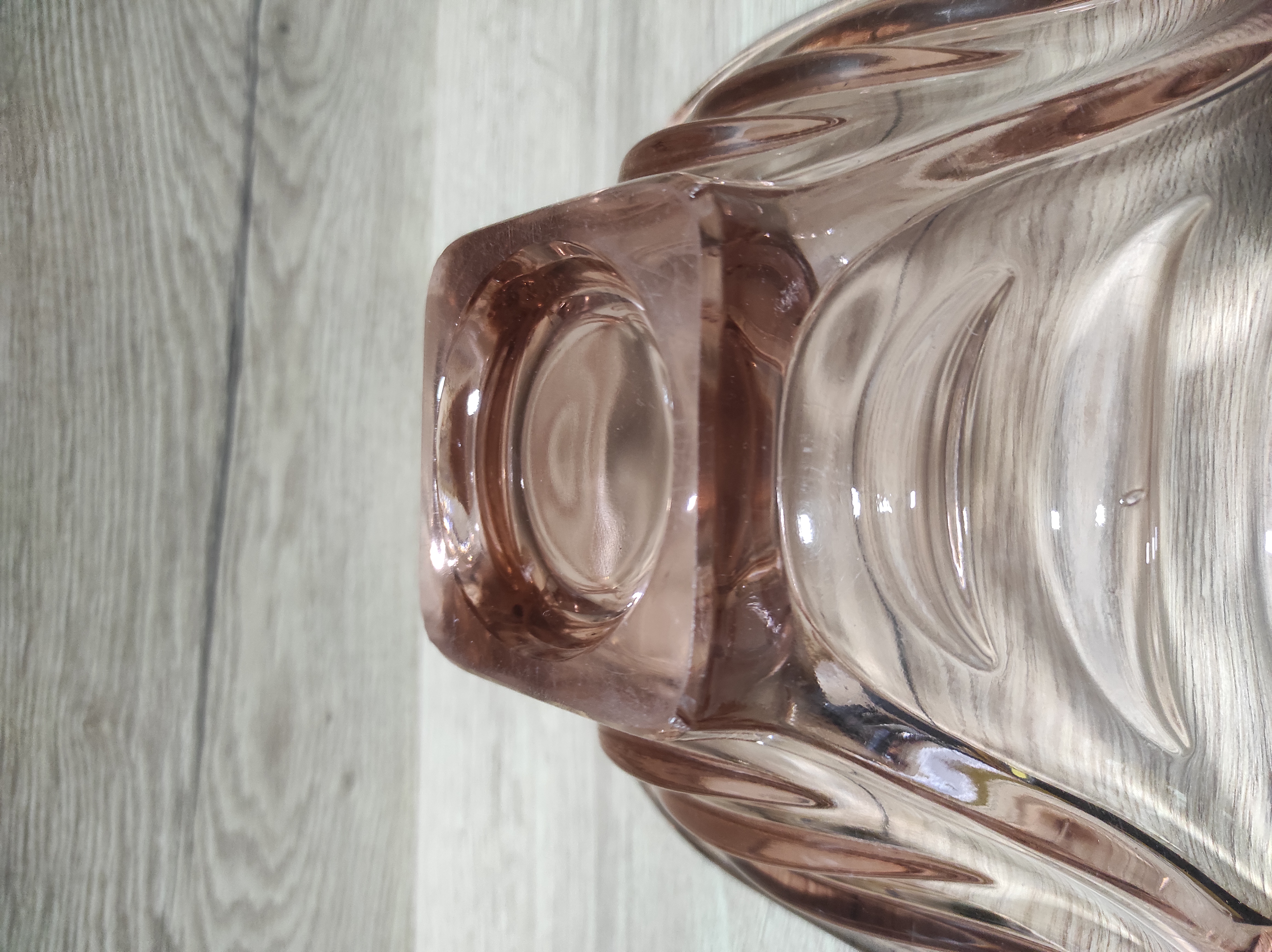 Mísa lisované sklo/ Václav Hanuš