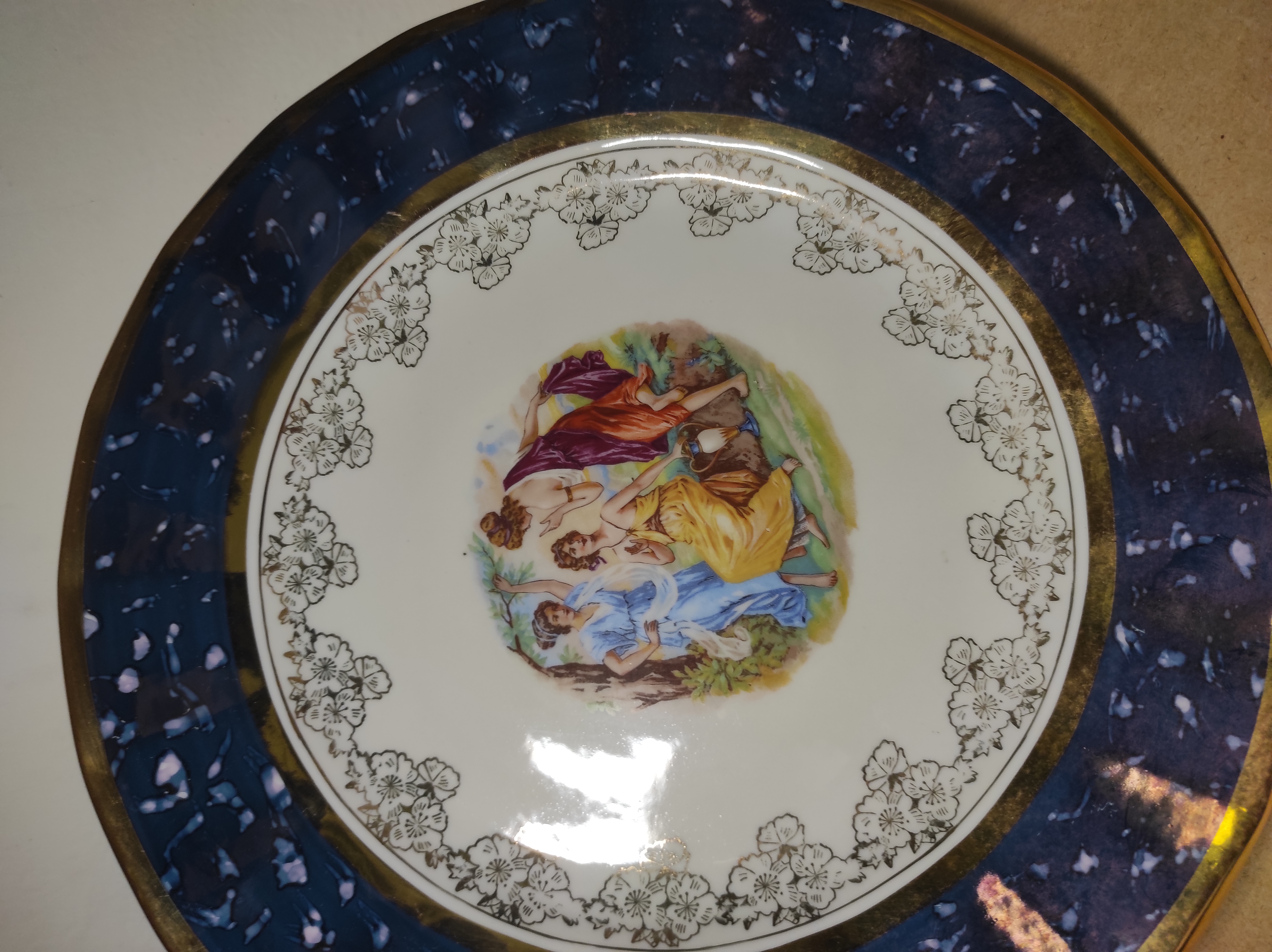 Velký talíř tři grácie 