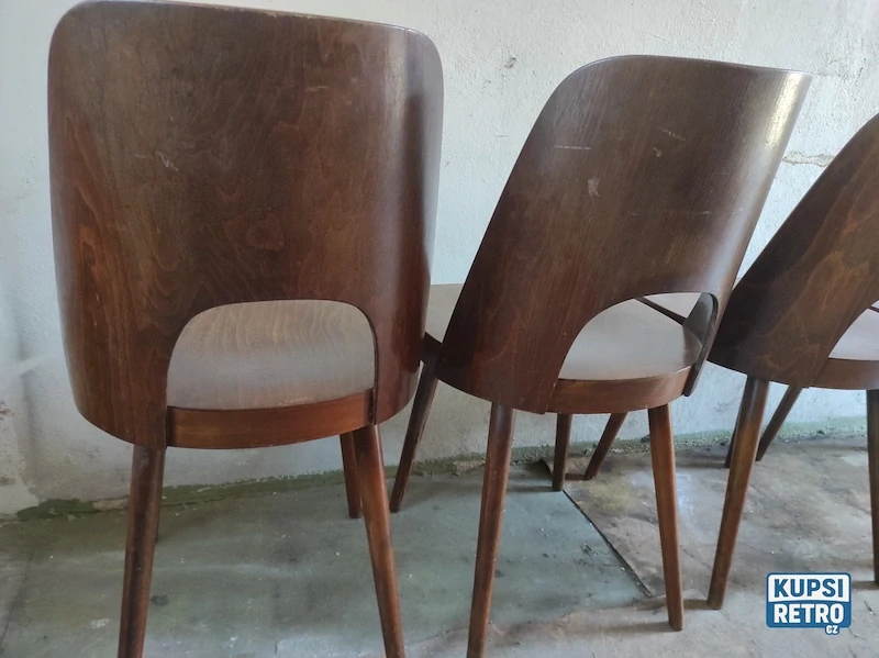 Židle TON 515 Oswald Haerdtl 4 ks