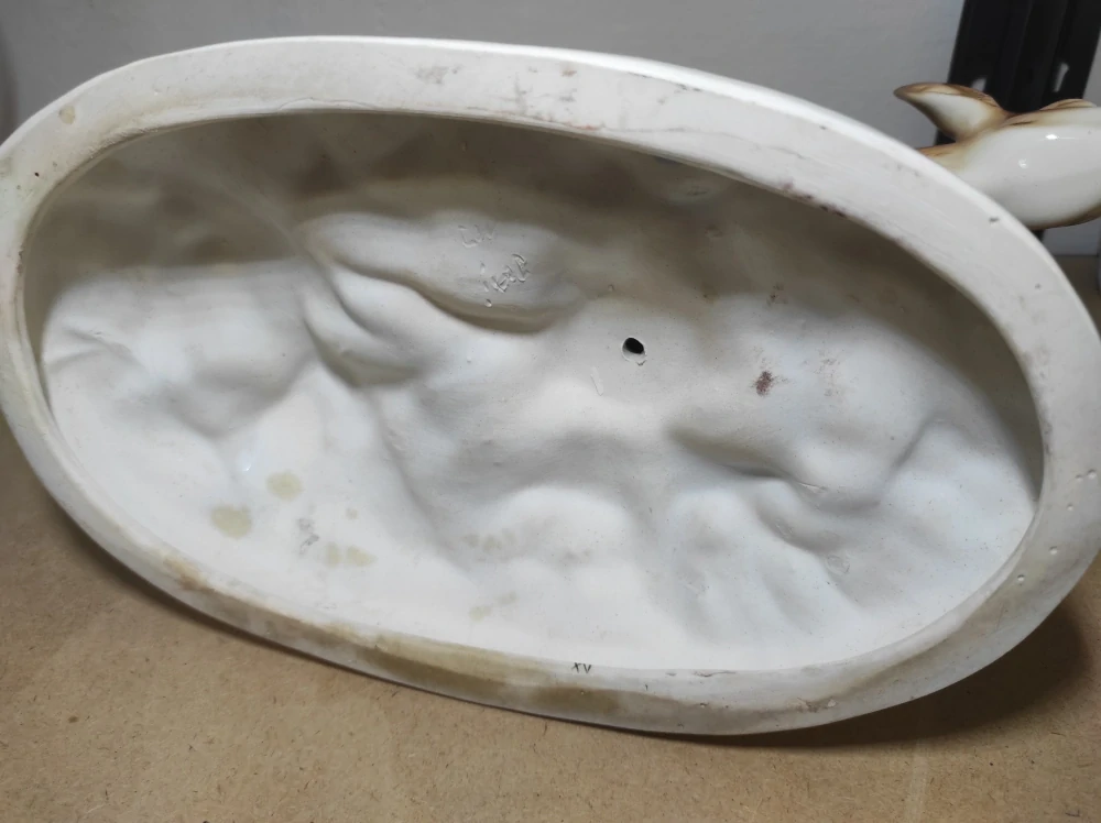 Krásná velká porcelánová soška Srnec Srna 