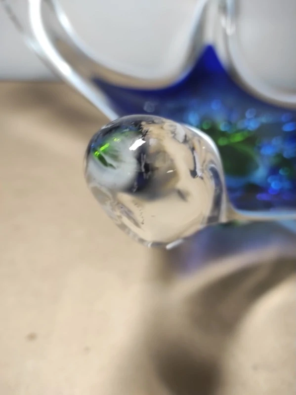 Mísa hutní sklo Josef Hospodka