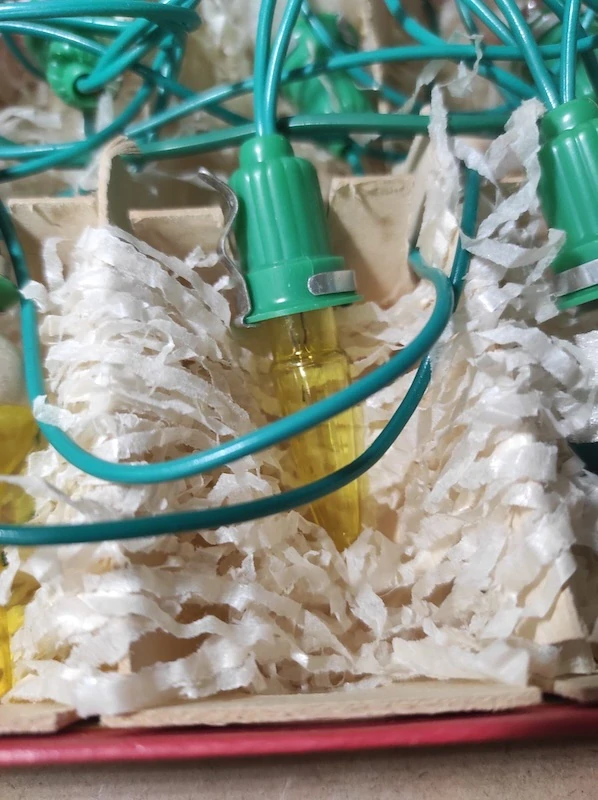 Retro vánoční světýlka Aladin