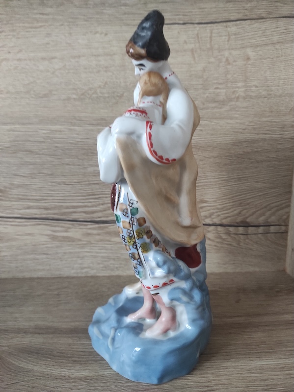 Porcelánová soška Milenci 