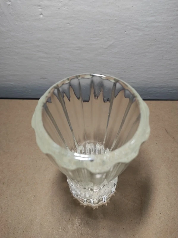 Váza lisované sklo 