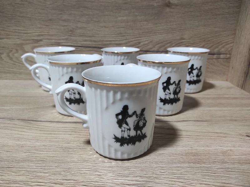 Retro hrníčky Rokoko, Dubí 