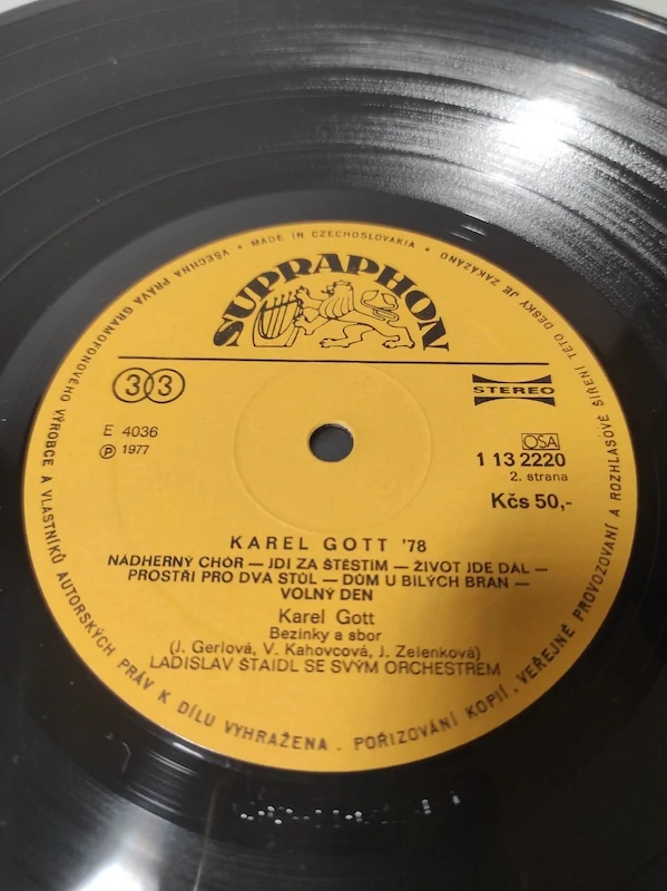 LP Karel Gott - '78