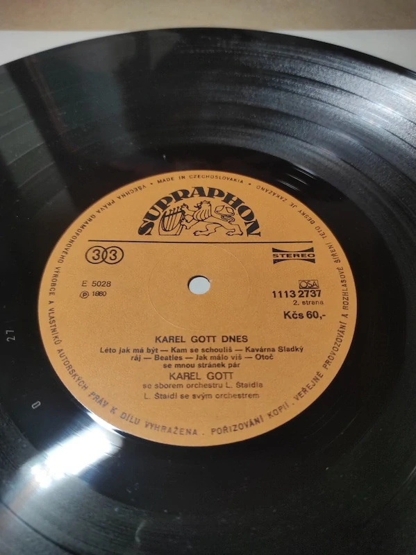 LP Karel Gott - dnes 