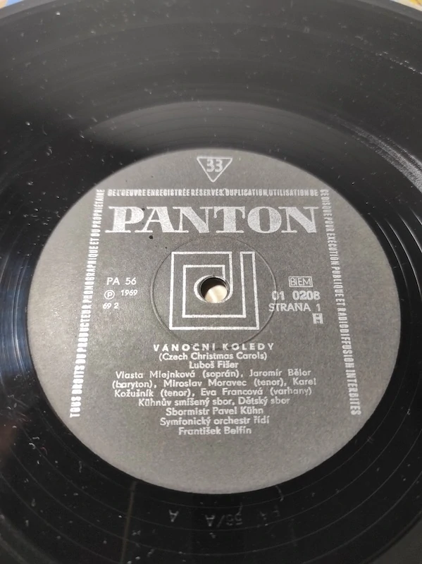 LP - Luboš Fišer - Vánoční koledy 
