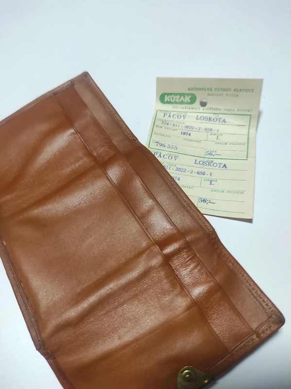 Retro dámská peněženka 