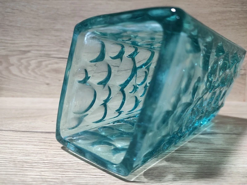 Skleněná váza Jiří Brabec - Rosice 