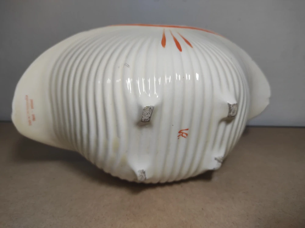 Keramický malovaný košík 