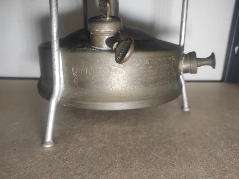 Starý hořák - vařič Optimus Sweden 