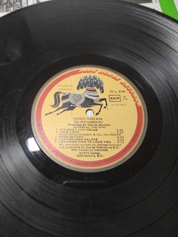 George Harrison - Thirty Three & 1/3