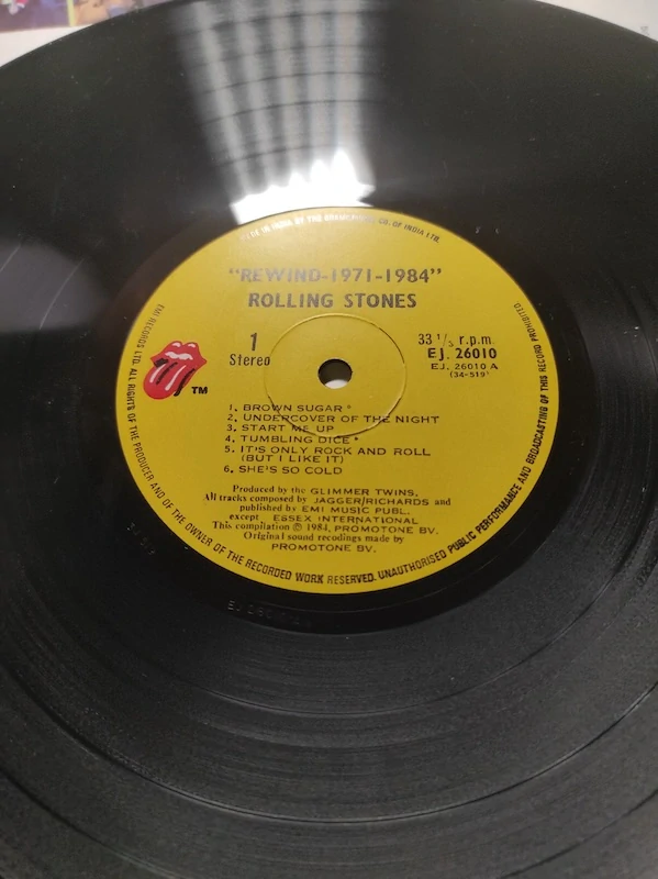 LP The Rolling Stones - Rewind