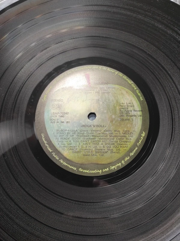 LP John Lennon Rock n Roll