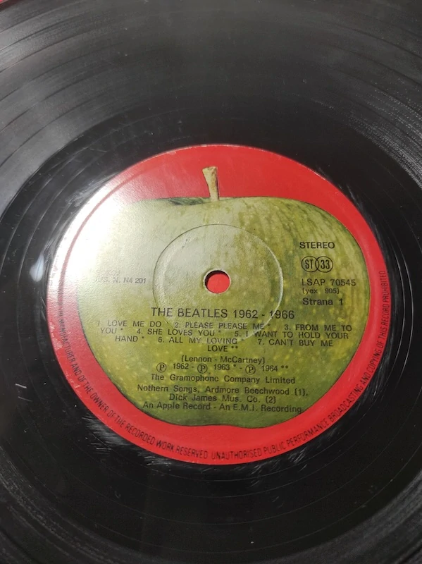 2LP The Beatles 1962 - 1966