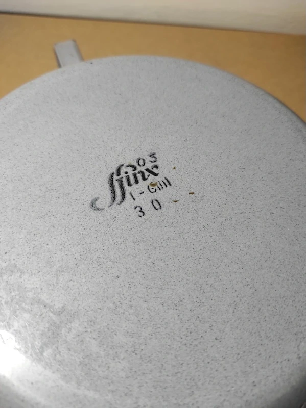 Retro smaltovaný lavor Sfinx