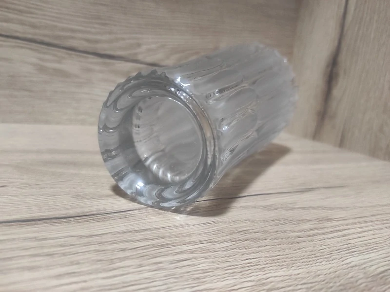 Retro skleněná váza 