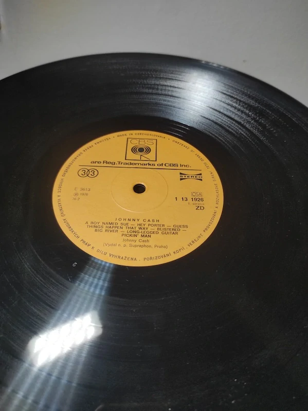 Johnny Cash - Supraphon 1976