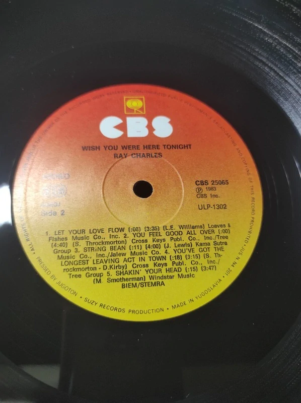 Ray Charles - Wish You Were Here Tonight