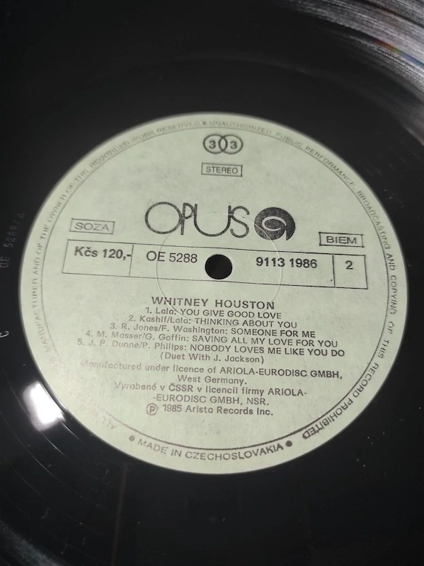 LP - Whitney Houston 