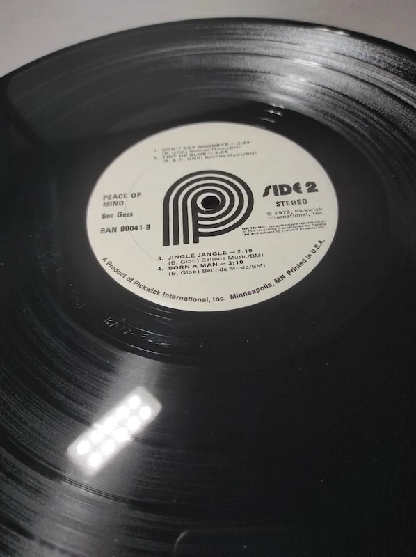 LP Bee Gees - Peace Of Mind 