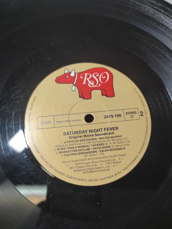 2LP Saturday Night Fever - The Original Movie Sound Track 