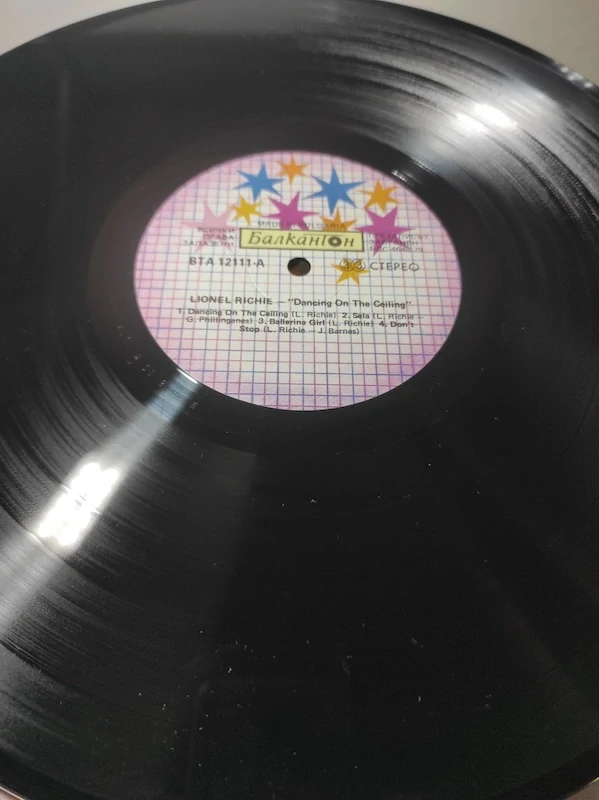 LP Lionel Richie - Dancing On The Ceiling
