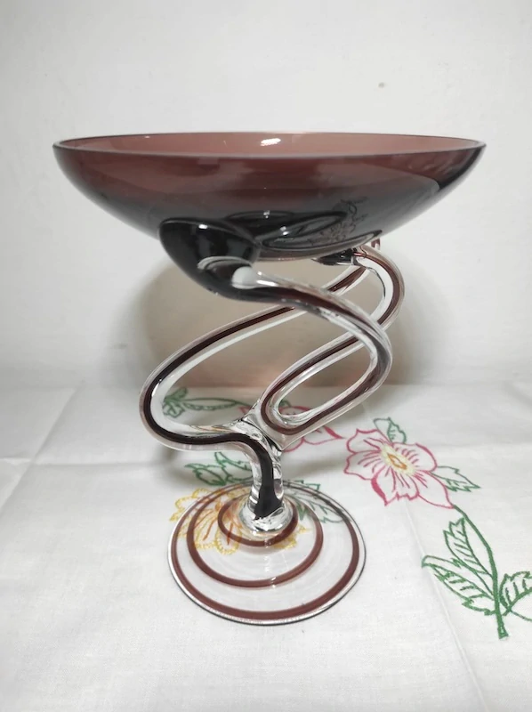 Designová skleněná miska Josefina Krosno 