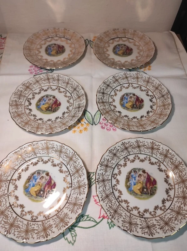 Dezertní talíře - Tři grácie - Horní Slavkov 