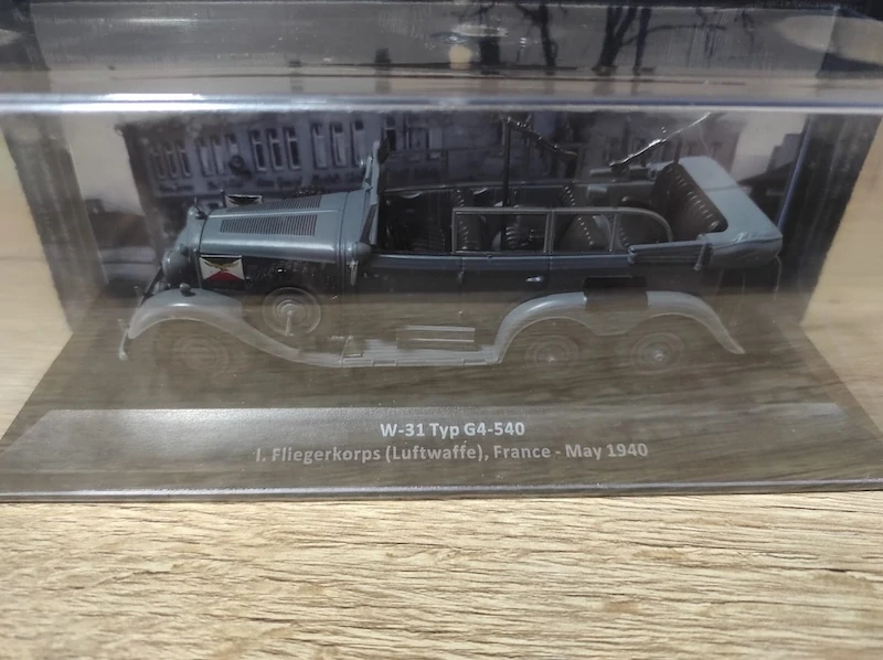 W-31 Typ G4 - 540 Luftwaffe France May 1940, měřítko 1:43