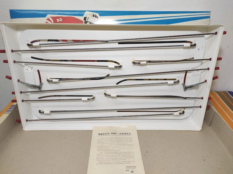 Hockey – retro stolní hra Chemoplast Brno