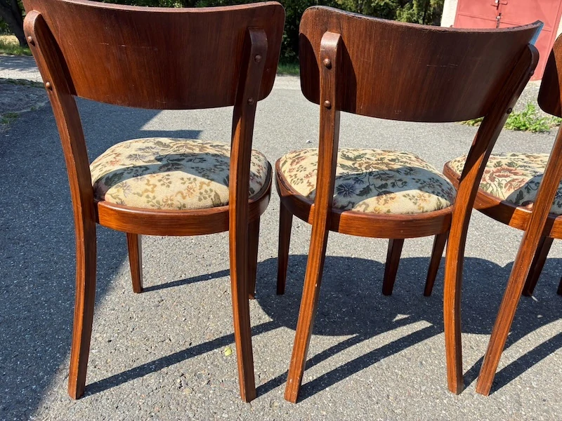 Retro židle TON k renovaci
