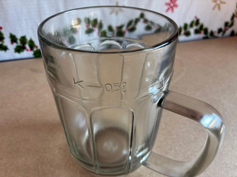 Retro pivní sklenice PIŠKOT K - 0,5L