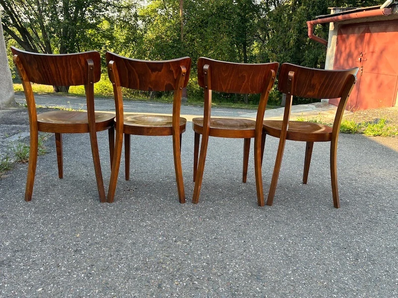 4× židle TON B 524