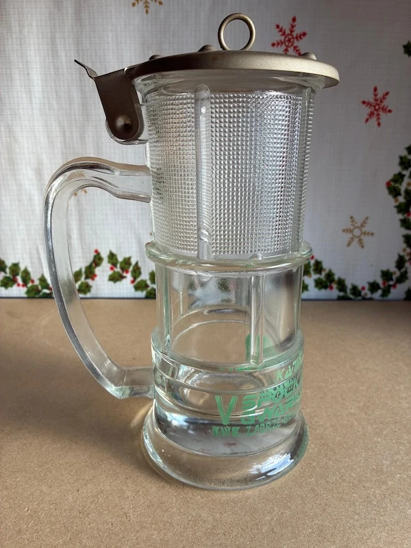 Skleněný hornický korbel – KWK