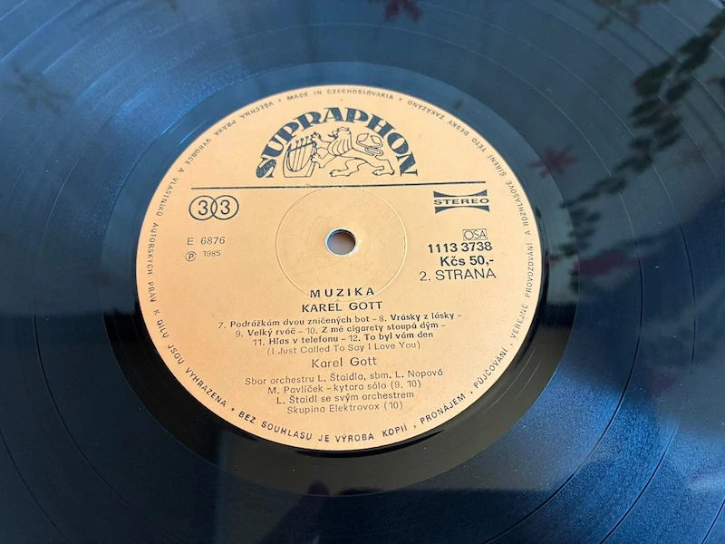 LP Karel Gott – Muzika