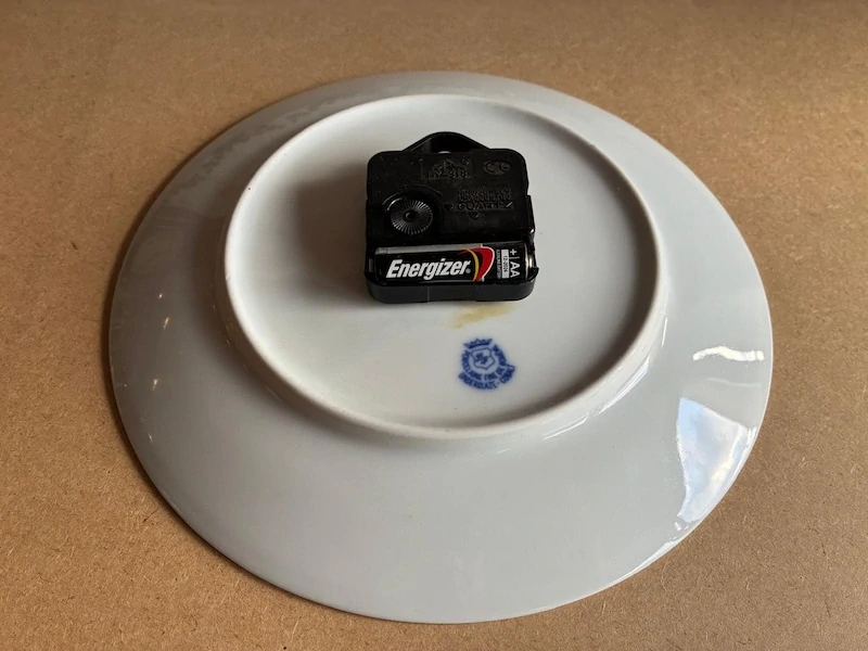 Porcelánové hodiny