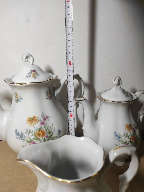 Pirken Hammer - dvě konvice a mléčenka