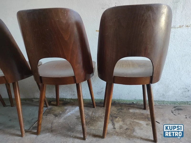 Židle TON 515 Oswald Haerdtl 4 ks