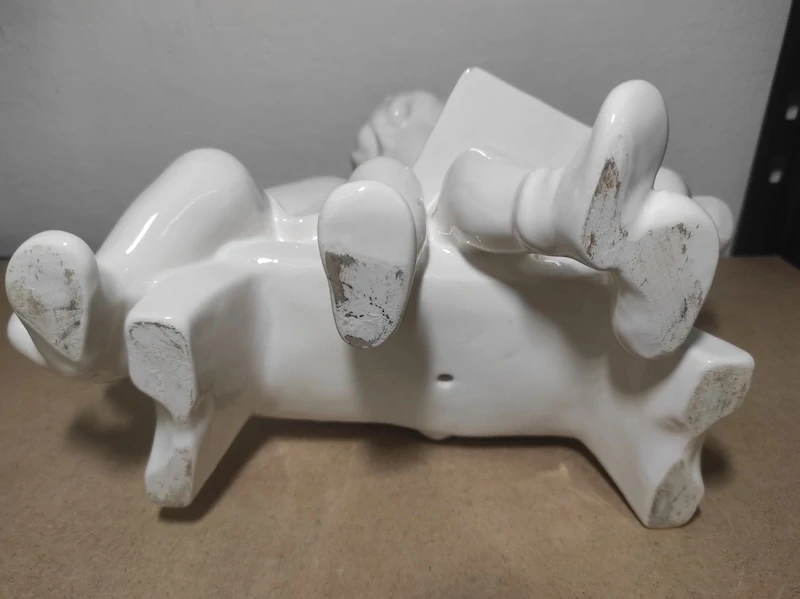 Malý čtenáří - glazovaná keramika