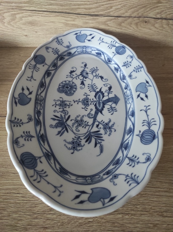 Velký ovalný tác Meissen 