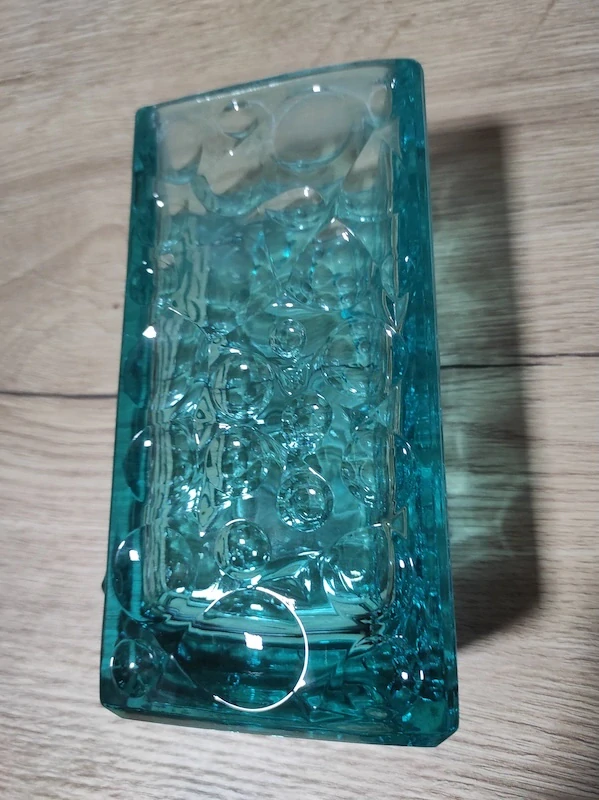 Skleněná váza Jiří Brabec - Rosice 