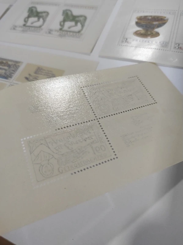 Známky Československo 1977