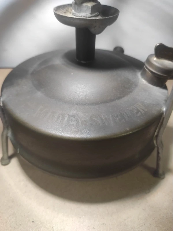 Starý hořák - vařič Optimus Sweden 