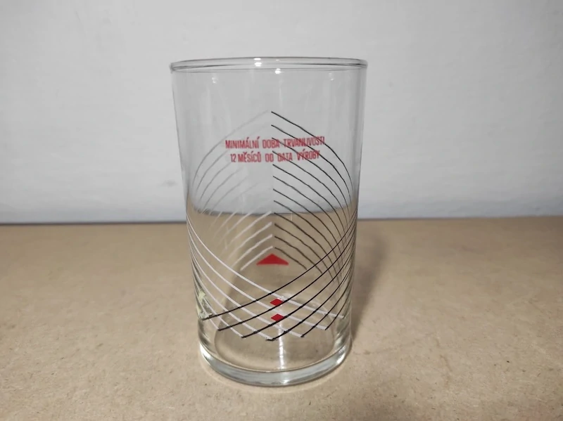 Retro skleničky od horčice 