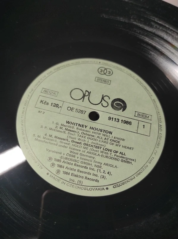 LP - Whitney Houston 