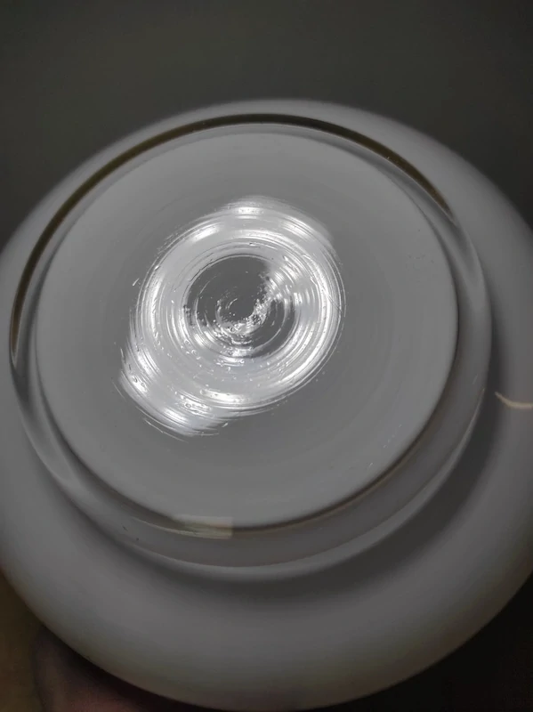 Váza opalované sklo 